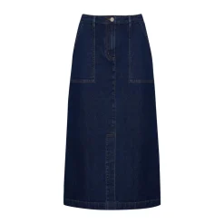 zoe kratzmann Loft Skirt-Dark Denim|Women Bottoms