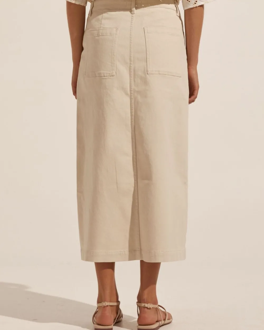 zoe kratzmann Loft Skirt-Stone|Women Bottoms
