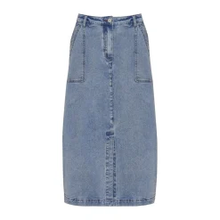 zoe kratzmann Loft Skirt-Washed Denim|Women Bottoms