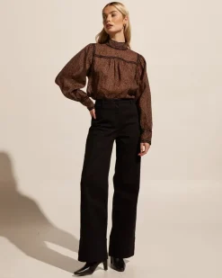 zoe kratzmann Magnet Jean-Black Denim|Women Bottoms