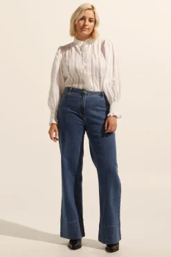 zoe kratzmann Magnet Jean-Mid Wash Denim|Women Bottoms