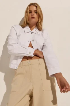 zoe kratzmann Measure Jacket-Porcelain|Women Jackets