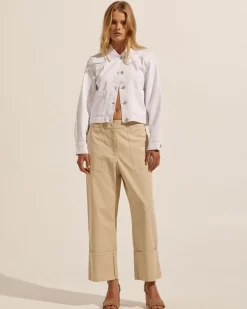 zoe kratzmann Measure Jacket-Porcelain|Women Jackets