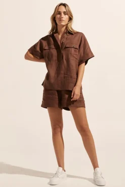 zoe kratzmann Medley Top-Carob|Women Tops