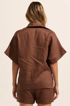 zoe kratzmann Medley Top-Carob|Women Tops