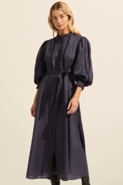 zoe kratzmann Melody Dress-Indigo|Women Dresses