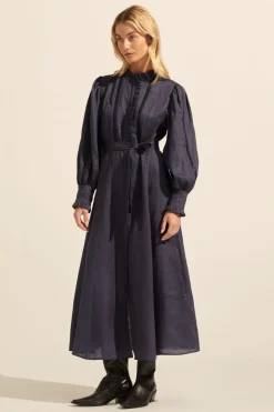 zoe kratzmann Melody Dress-Indigo|Women Dresses