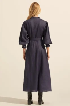 zoe kratzmann Melody Dress-Indigo|Women Dresses