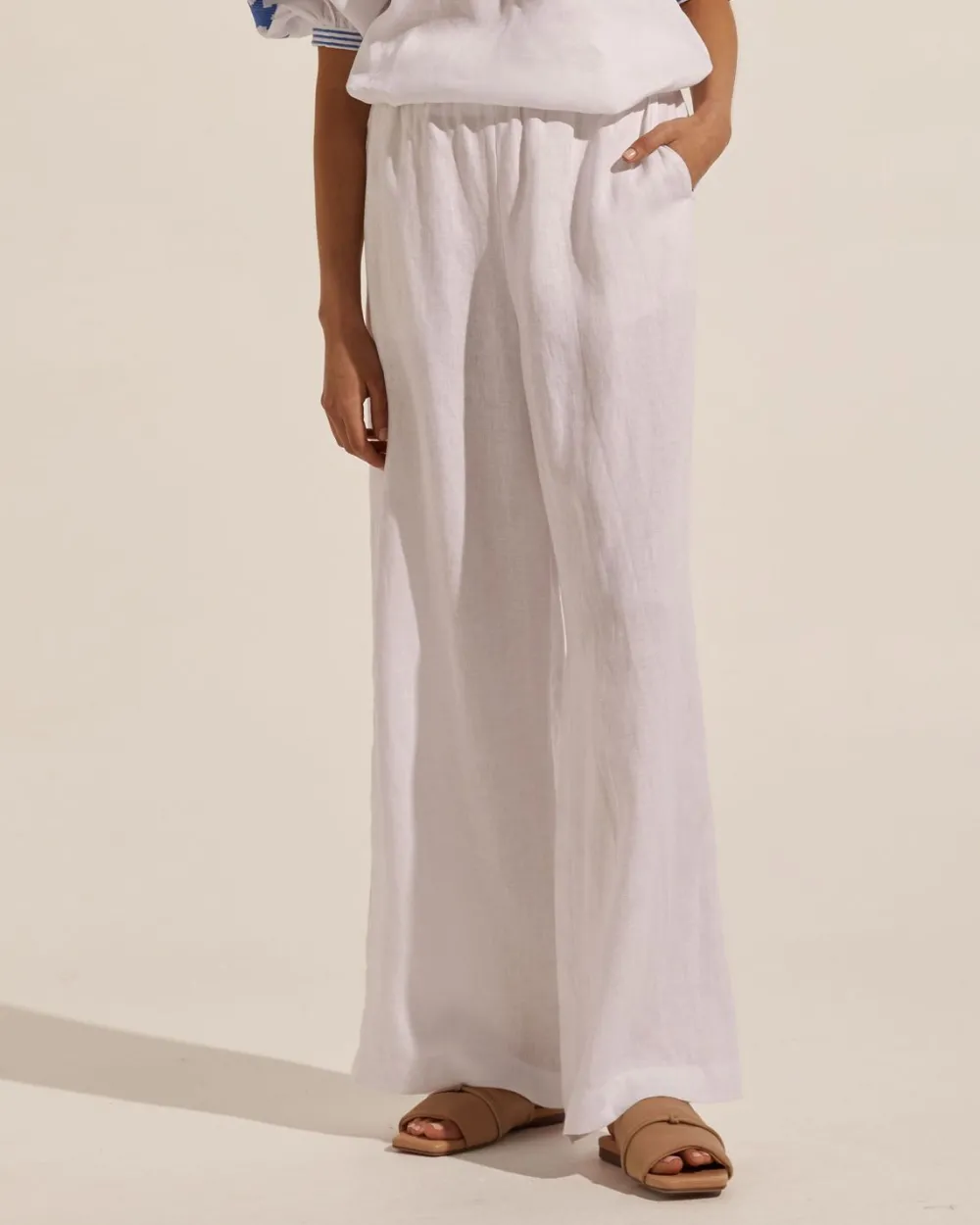 zoe kratzmann Merit Pant-Porcelain|Women Bottoms