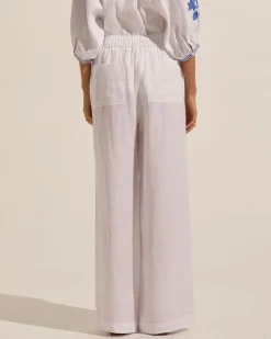 zoe kratzmann Merit Pant-Porcelain|Women Bottoms