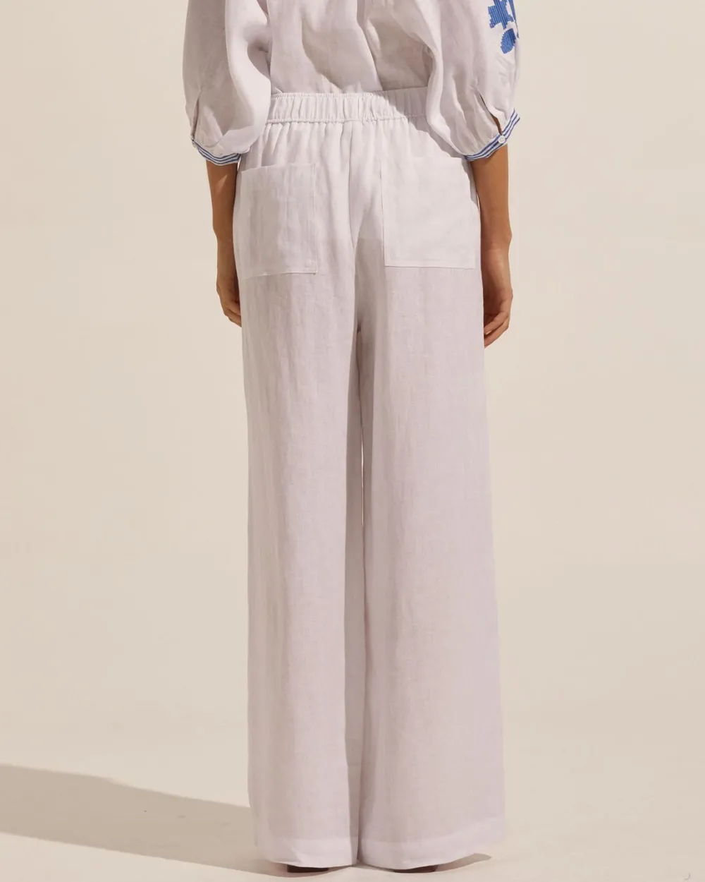 zoe kratzmann Merit Pant-Porcelain|Women Bottoms