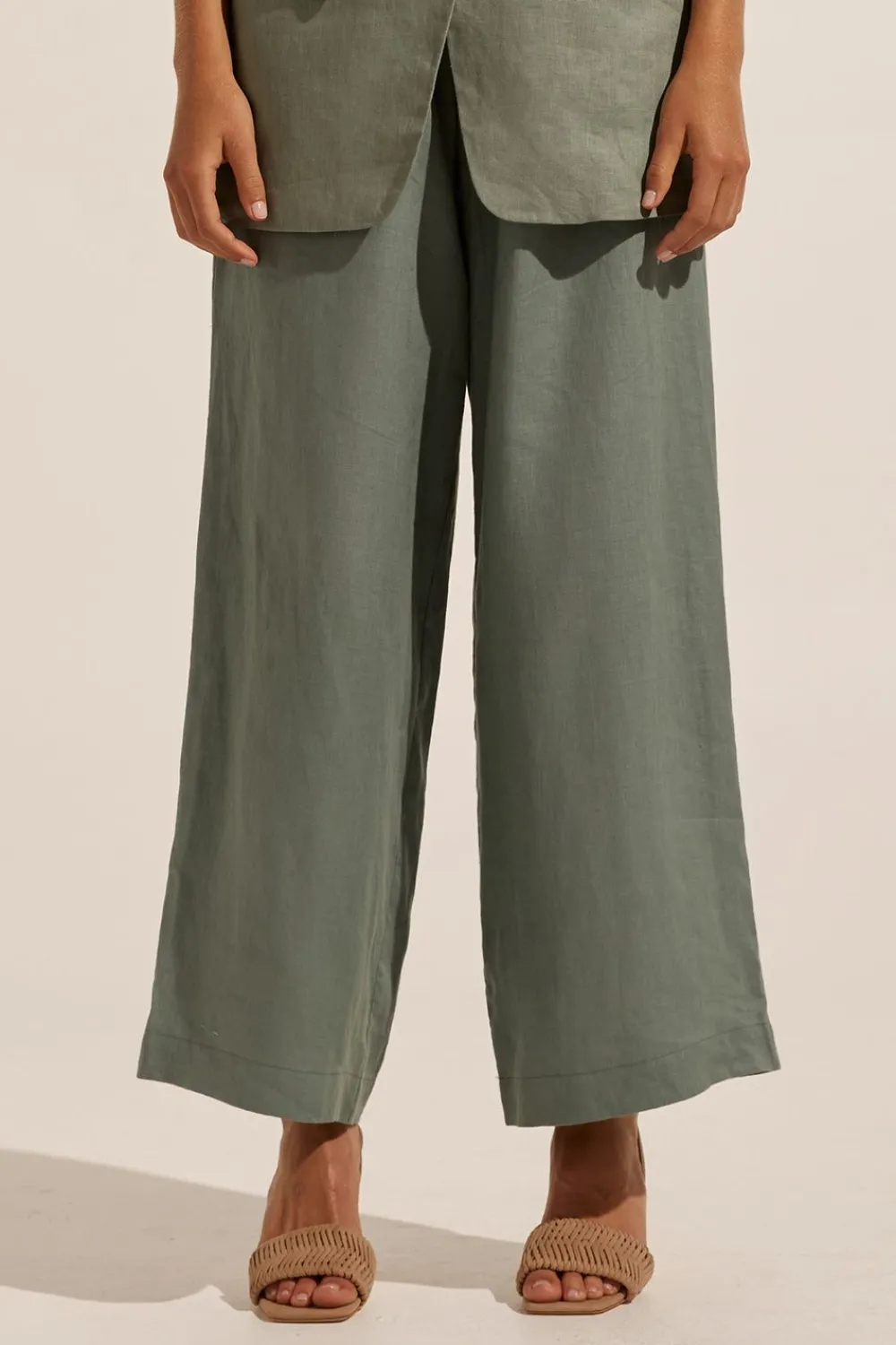 zoe kratzmann Merit Pant-Sage|Women Bottoms