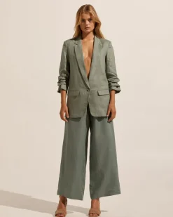 zoe kratzmann Merit Pant-Sage|Women Bottoms