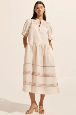 zoe kratzmann Migrate Dress-Ivory|Women Dresses