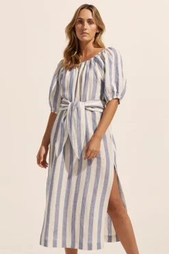 zoe kratzmann Mirth Dress-Wide Ocean|Women Dresses