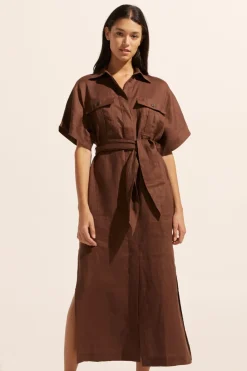 zoe kratzmann Moat Dress-Carob|Women Dresses