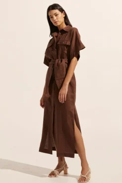zoe kratzmann Moat Dress-Carob|Women Dresses