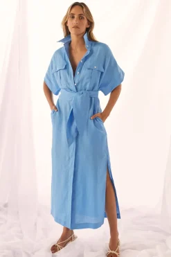 zoe kratzmann Moat Dress-Peacock|Women Dresses
