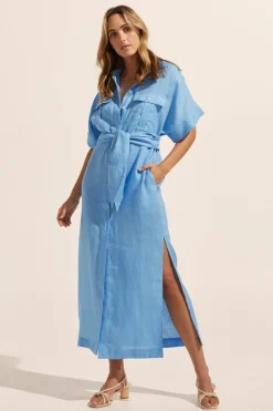 zoe kratzmann Moat Dress-Peacock|Women Dresses