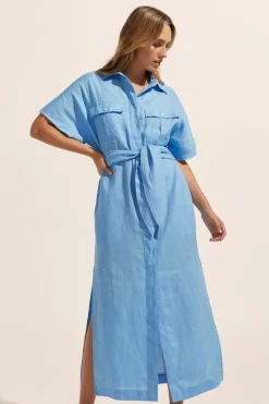 zoe kratzmann Moat Dress-Peacock|Women Dresses