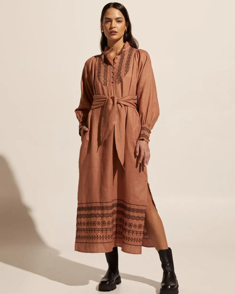 zoe kratzmann Muse Dress-Malt|Women Dresses