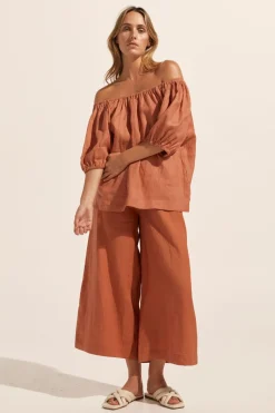 zoe kratzmann Nomad Top-Ginger|Women Tops