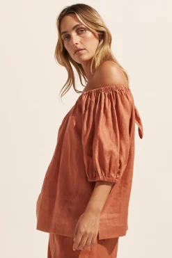 zoe kratzmann Nomad Top-Ginger|Women Tops