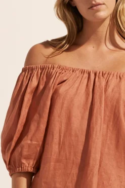 zoe kratzmann Nomad Top-Ginger|Women Tops