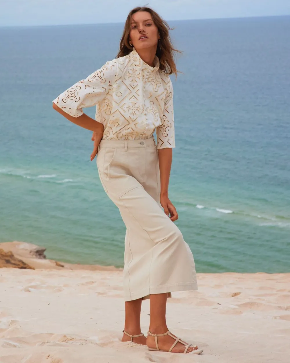 zoe kratzmann Note Top-Butter|Women Tops