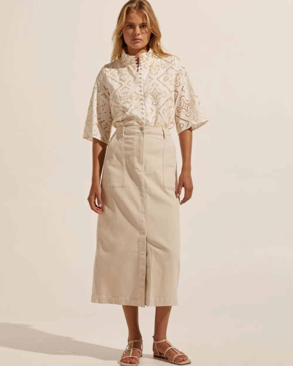 zoe kratzmann Note Top-Butter|Women Tops