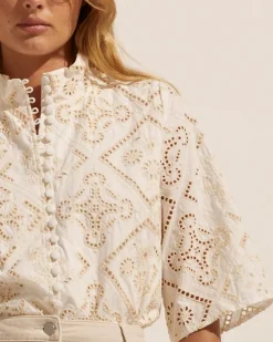 zoe kratzmann Note Top-Butter|Women Tops