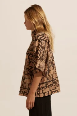 zoe kratzmann Note Top-Matisse Choc|Women Tops