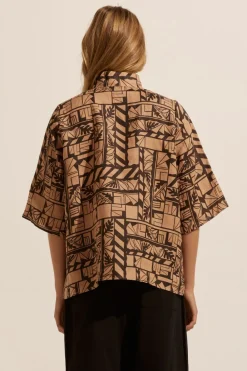 zoe kratzmann Note Top-Matisse Choc|Women Tops