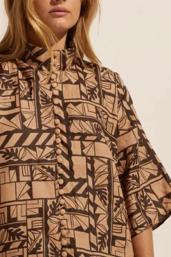 zoe kratzmann Note Top-Matisse Choc|Women Tops