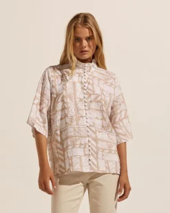 zoe kratzmann Note Top-Matisse Stone|Women Tops