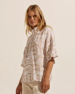 zoe kratzmann Note Top-Matisse Stone|Women Tops
