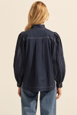 zoe kratzmann Oblige Top-Indigo|Women Tops
