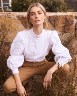 zoe kratzmann Oblige Top-Porcelain|Women Tops