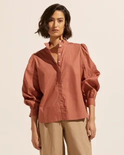 zoe kratzmann Oblige Top-Rust|Women Tops