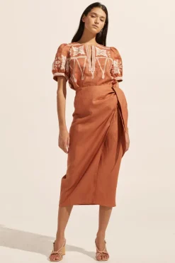 zoe kratzmann Overflow Skirt-Ginger|Women Bottoms