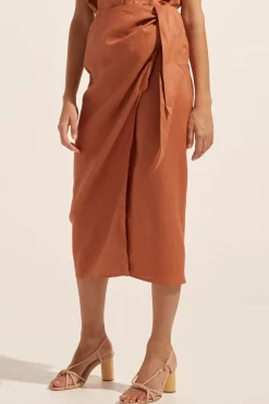 zoe kratzmann Overflow Skirt-Ginger|Women Bottoms