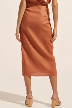 zoe kratzmann Overflow Skirt-Ginger|Women Bottoms