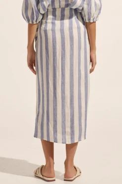 zoe kratzmann Overflow Skirt-Wide Ocean|Women Bottoms