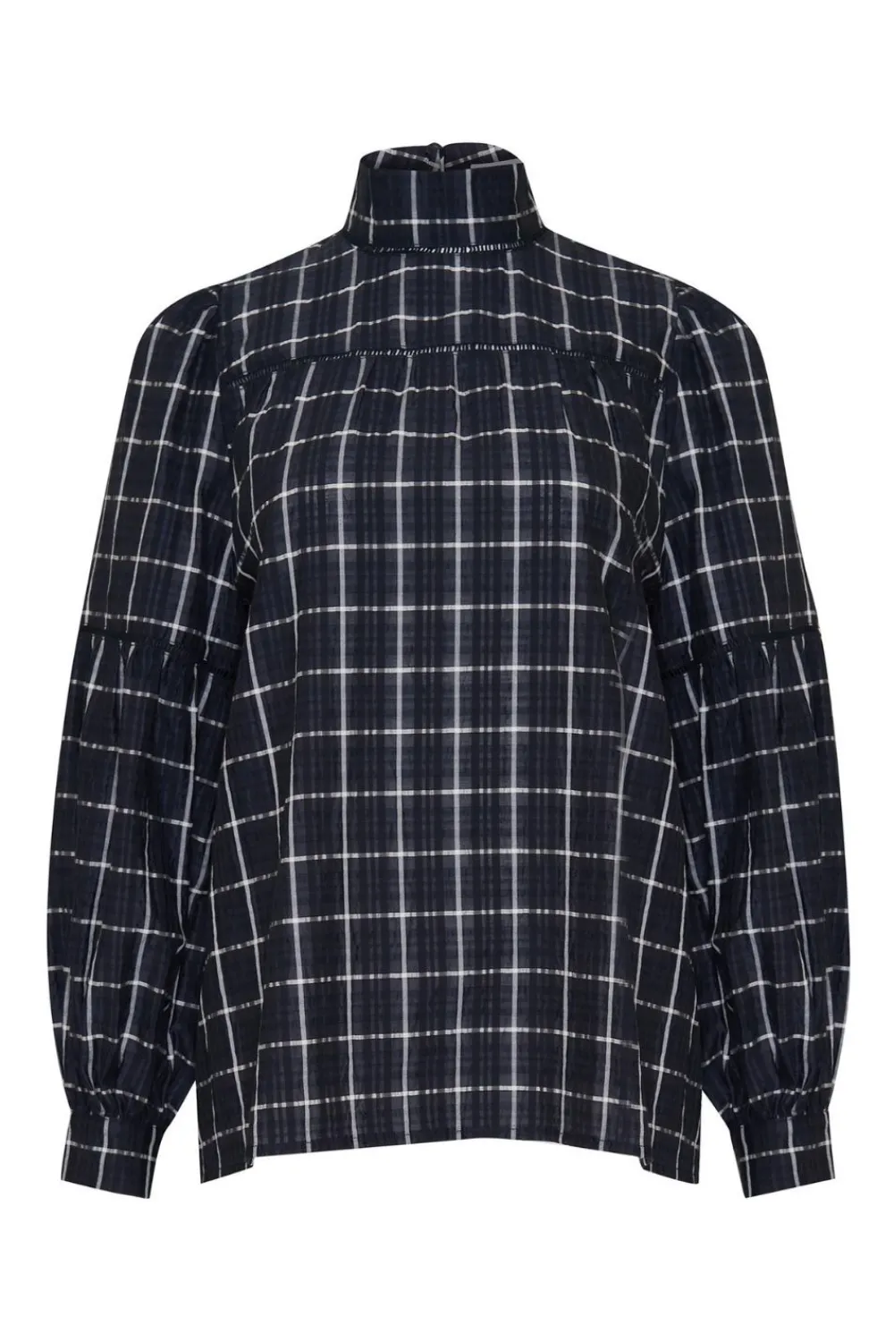 zoe kratzmann Pace Top-Black Check|Women Tops