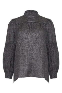 zoe kratzmann Pace Top-Graphite Leopard|Women Tops