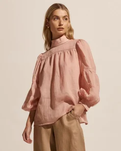 zoe kratzmann Pace Top-Salmon|Women Tops