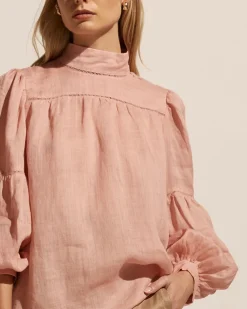 zoe kratzmann Pace Top-Salmon|Women Tops