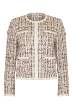 zoe kratzmann Patron Jacket-Caramel Boucle|Women Jackets