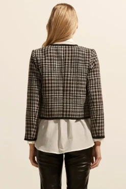zoe kratzmann Patron Jacket-Check Boucle|Women Jackets