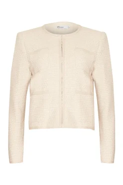 zoe kratzmann Patron Jacket-Ecru Boucle|Women Jackets